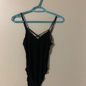 Black bodysuit barely worn